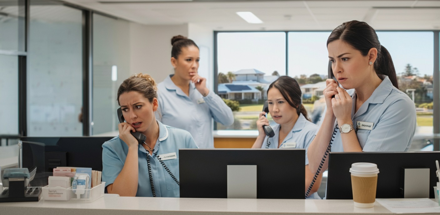 3 Calls Your Medical Receptionist Misses Every Single Day (and What They